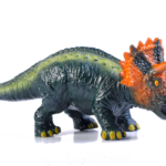 Triceratops Green & Orange