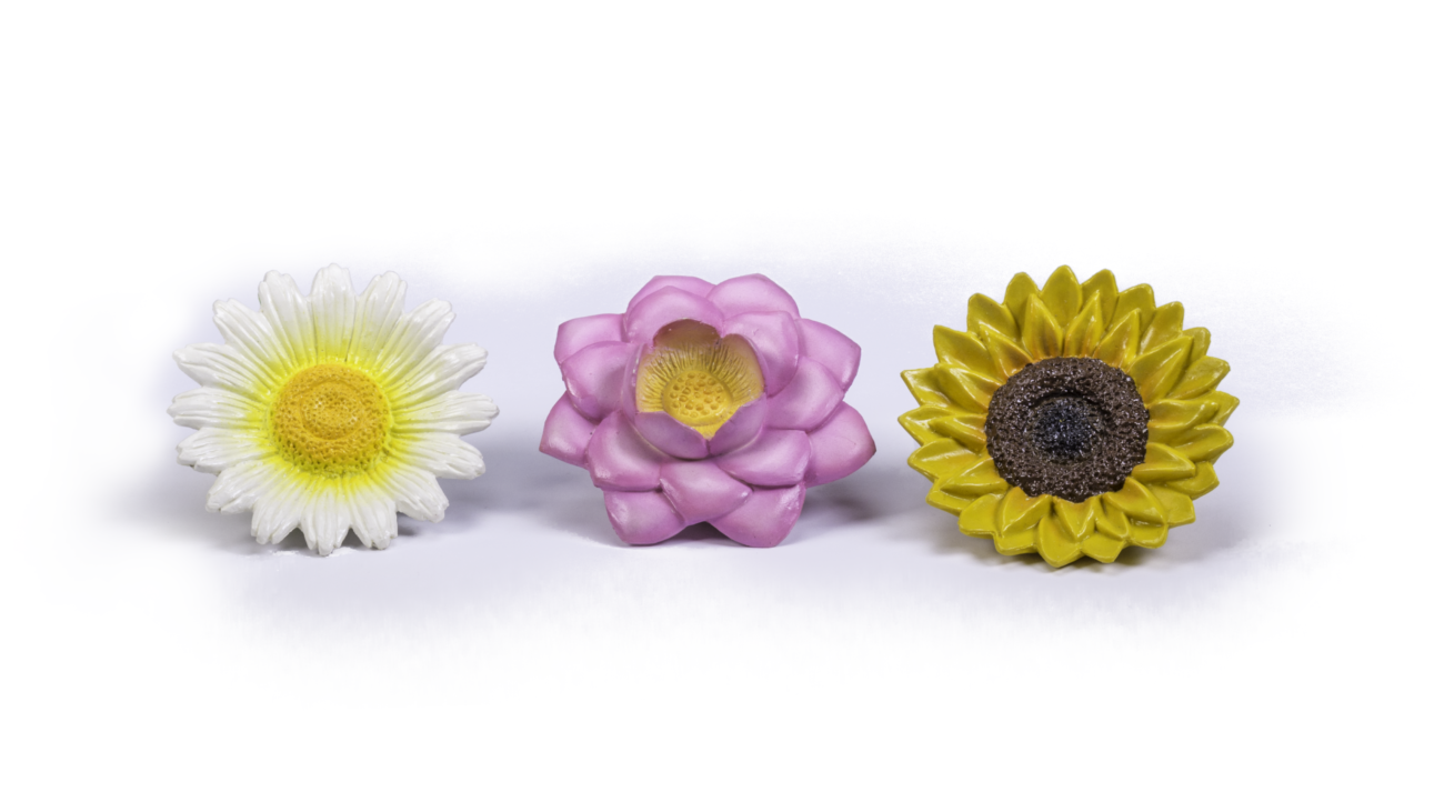 36000F Daisy, Lotus & Sun Flower