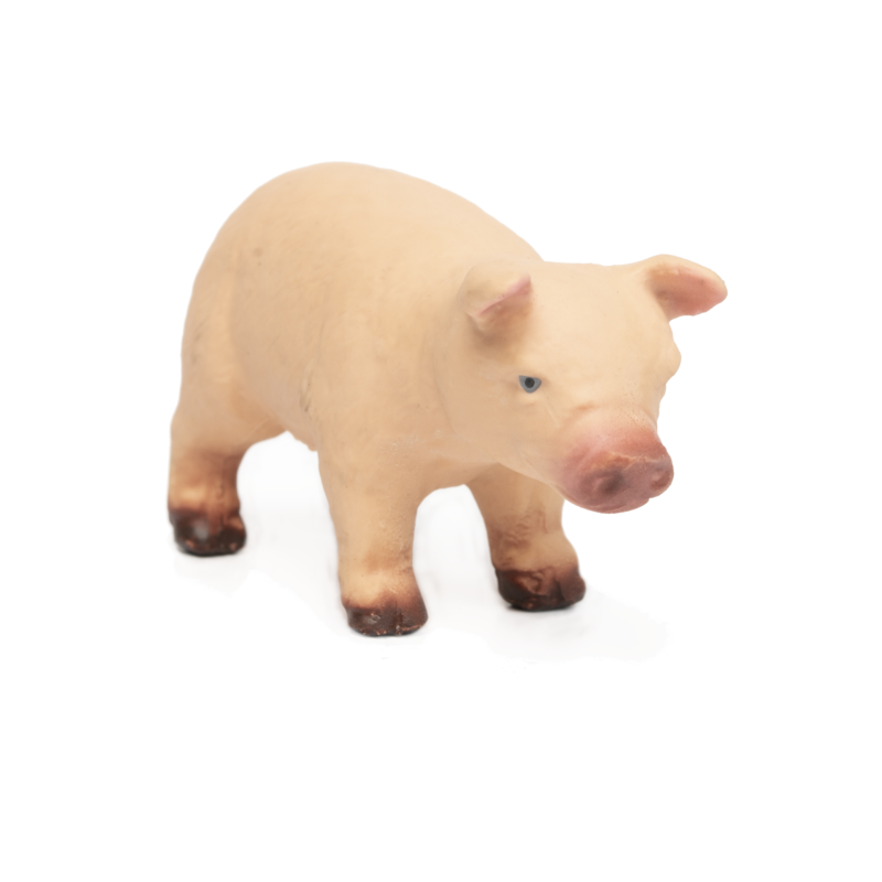 Pig – Green Rubber Toys